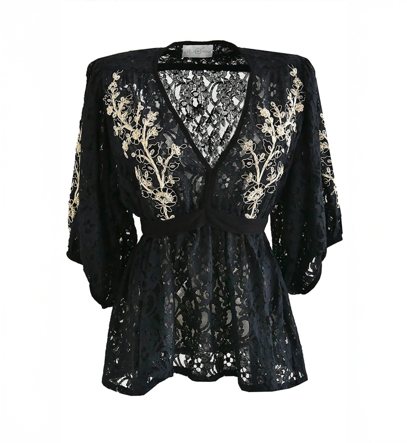 blusa negra manga larga ARYA - Miss June
