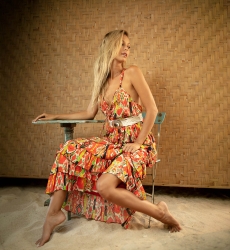 jupe longue boheme IVA - Miss June