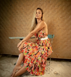 jupe longue boheme IVA - Miss June