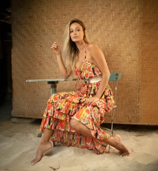 top a bretelle boheme CYRENA - Miss June