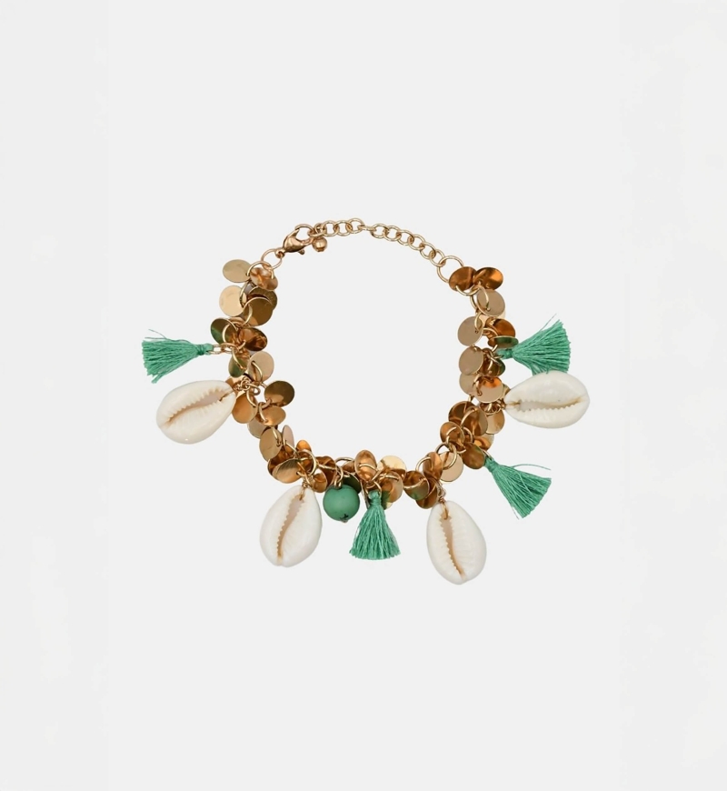 bracelet fantaisie boheme turquoise SILK - Miss June