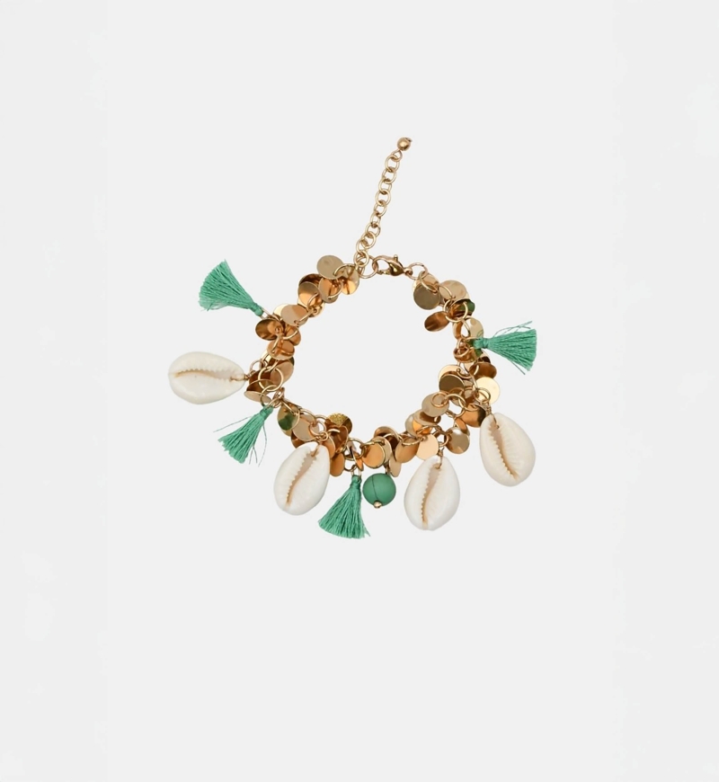 bracelet fantaisie boheme turquoise SILK - Miss June