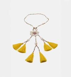 Long bohemian costume necklace LENA - Miss June