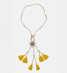 Long bohemian costume necklace LENA - Miss June