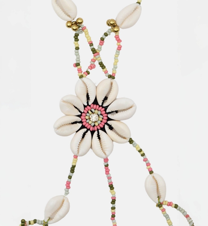 collier long fantaisie boheme LENA - Miss June