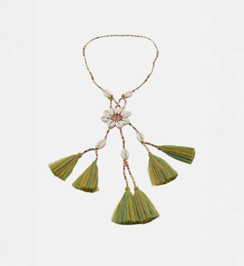 Long bohemian costume necklace LENA - Miss June