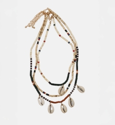 collier multirang fantaisie boheme ABANA - Miss June