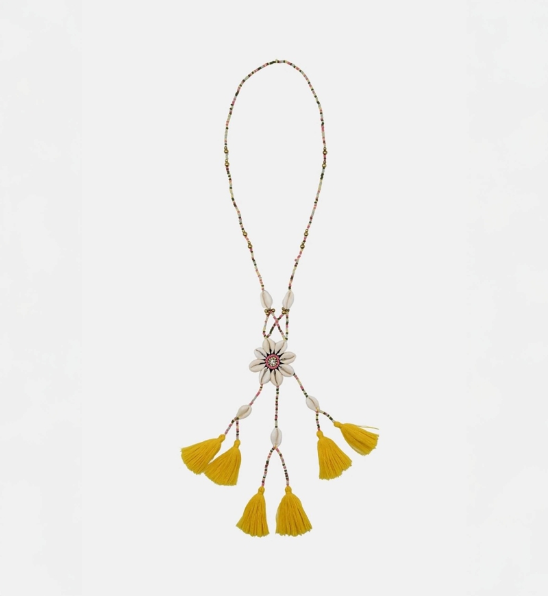 Long bohemian costume necklace LENA - Miss June