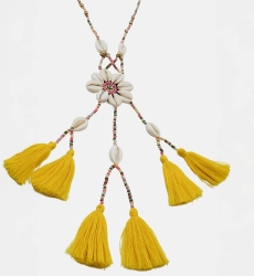 Long bohemian costume necklace LENA - Miss June
