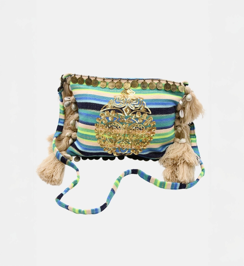 sac coton fantaisie boheme CASABLANCA - Miss June Paris - 2