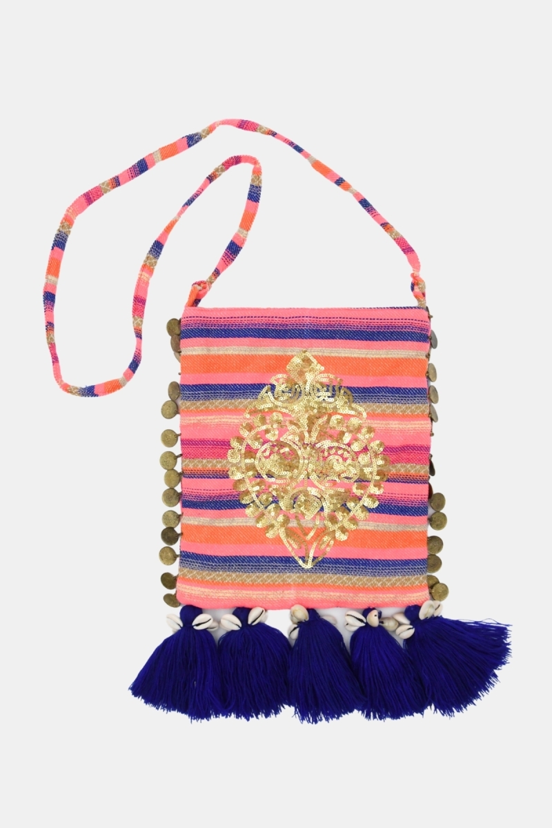 Borsa Seychelles Fucsia - boho - Miss June Paris - 1