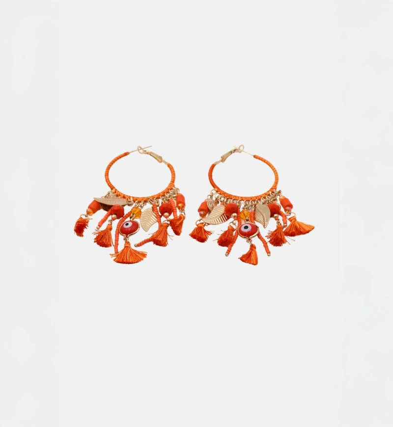 Boucles d'oreilles fantaisie boheme RAVEN - Miss June