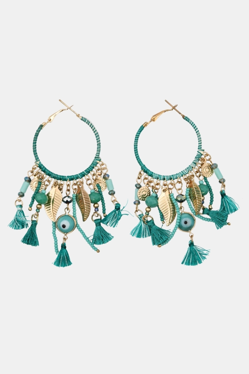 Boucles d'oreilles fantaisie boheme RAVEN - Miss June