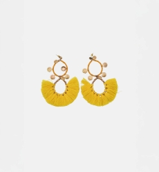 Boucles d'oreilles fantaisie boheme FRINGES - Miss June