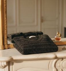 Blouse Derek - couleur noir - manches longues - maille - Miss June Paris - 1