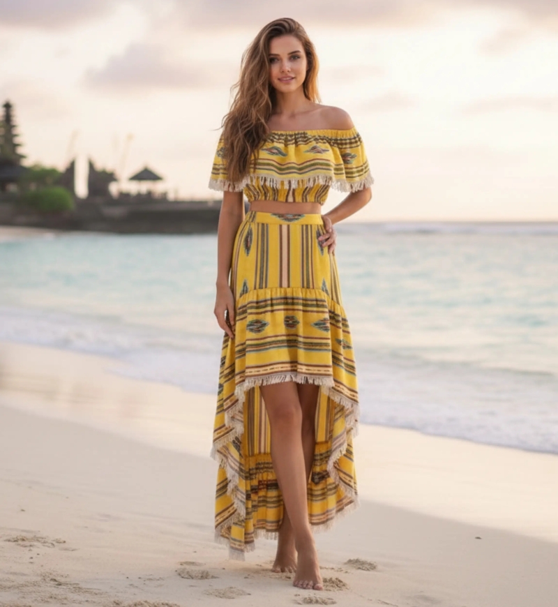 Miss June Paris — Long Skirt Yucatan