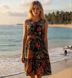 Miss June Paris — Vestido Corto Pacific