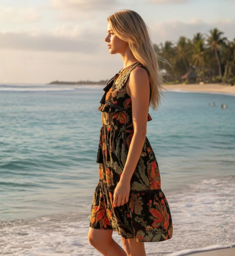 Miss June Paris — Short Dress Pacific