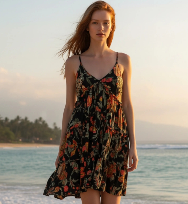 Miss June Paris — Vestido Curto Duo