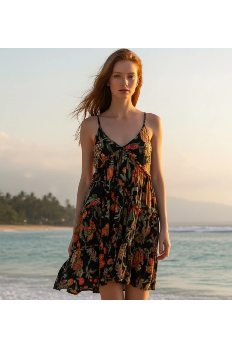 Miss June Paris — Vestido Curto Duo