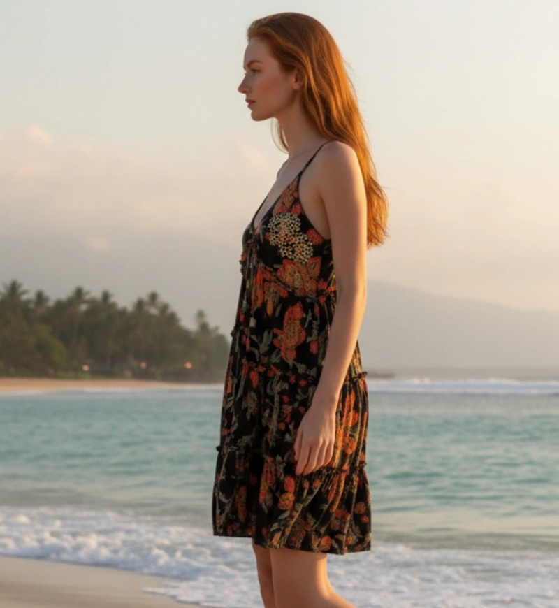 Miss June Paris — Vestido Corto Duo