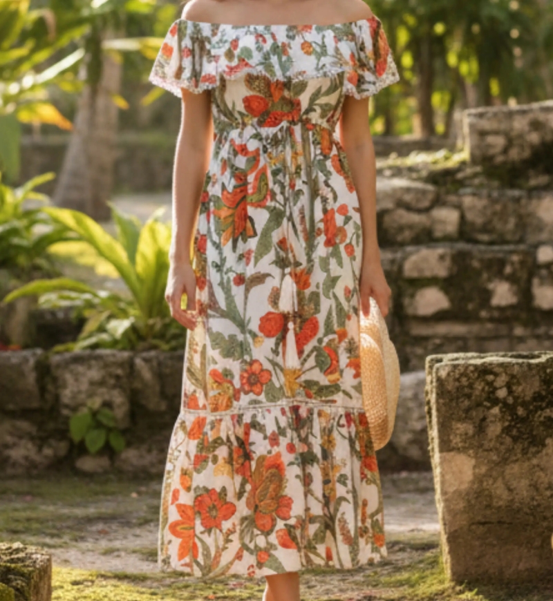 Miss June Paris — Midi Dress Bolero