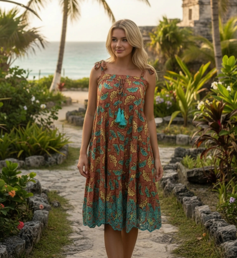 Miss June Paris — Vestido Corto Soleil