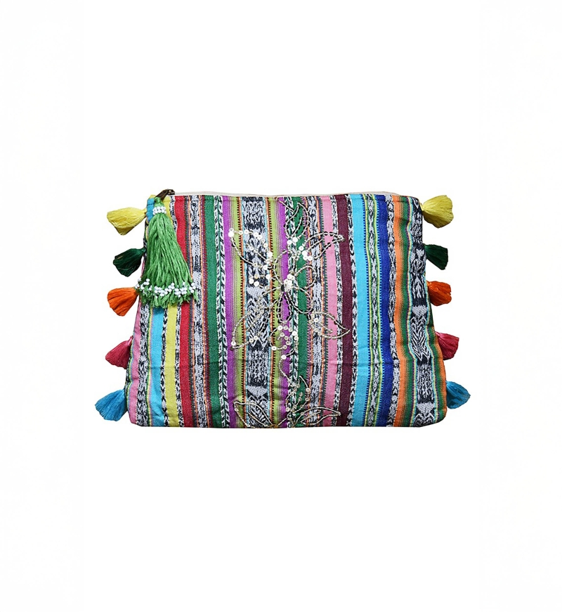 bohemian cotton clutch bag LAVISH - Miss June