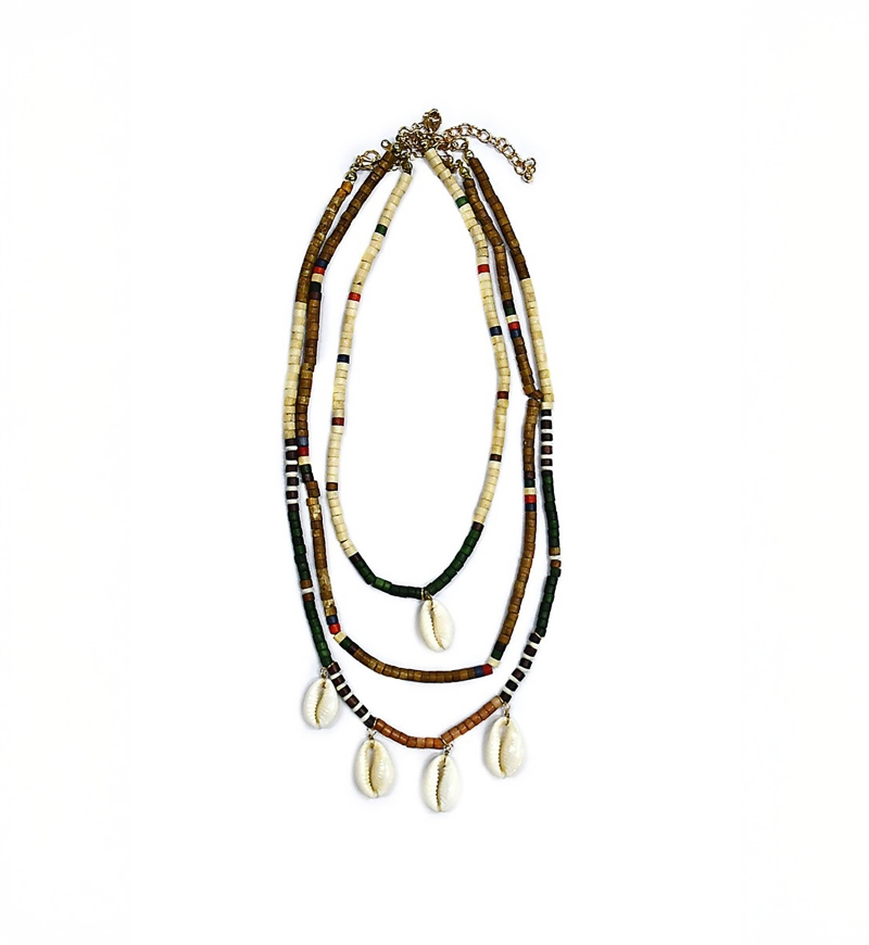 collier multirang fantaisie boheme ABANA - Miss June