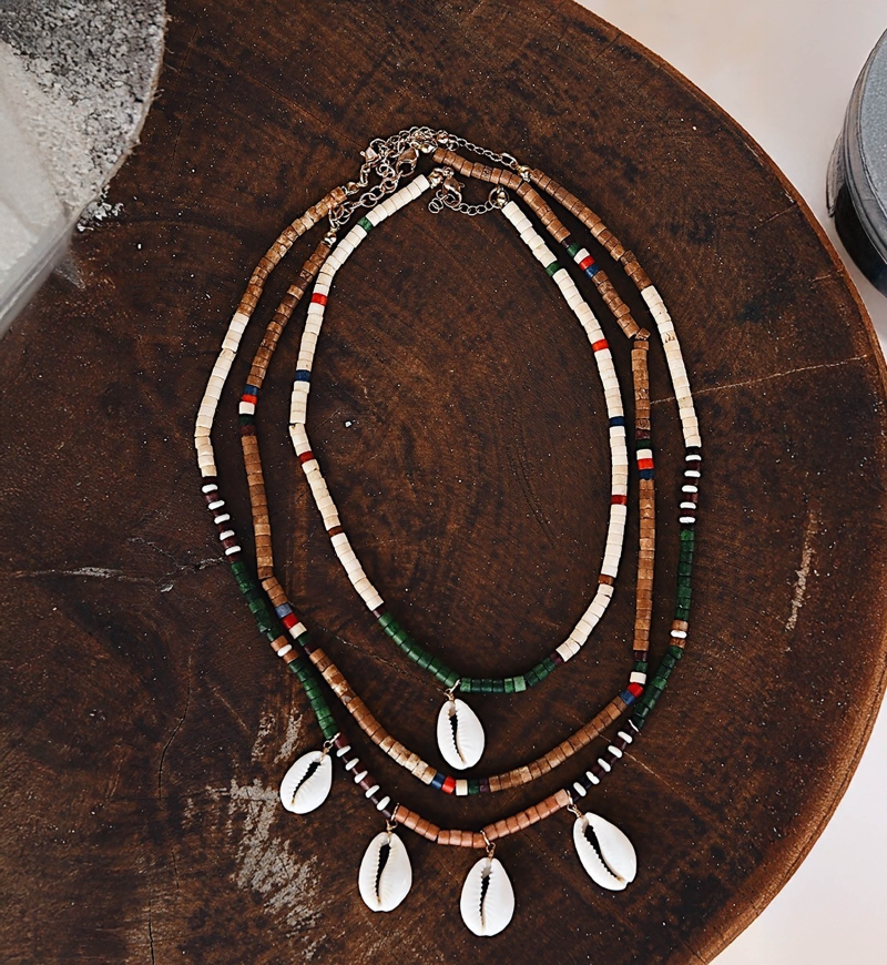 collier multirang fantaisie boheme ABANA - Miss June