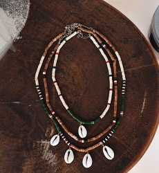 multirang fancy bohemian necklace ABANA - Miss June