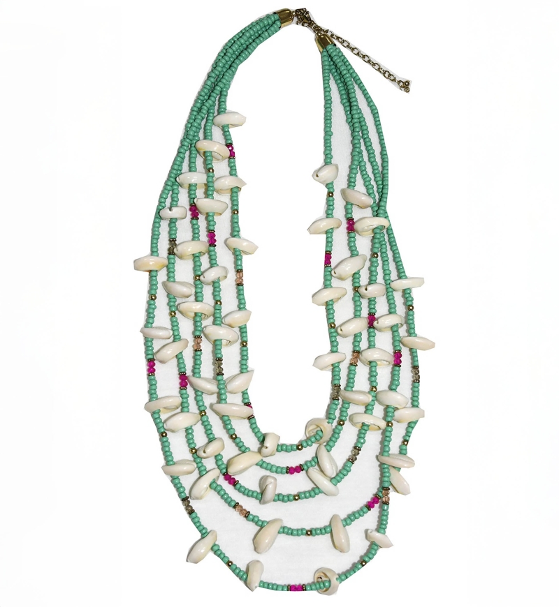 multirang bohemian CHILI necklace - Miss June