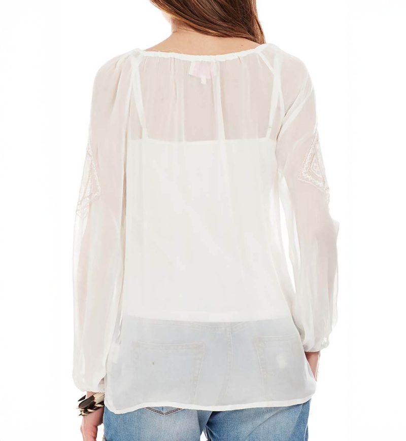 blouse manche longue boheme chic LINDSAY - Miss June
