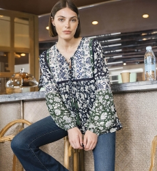 blouse manche longue boheme ZOE - Miss June