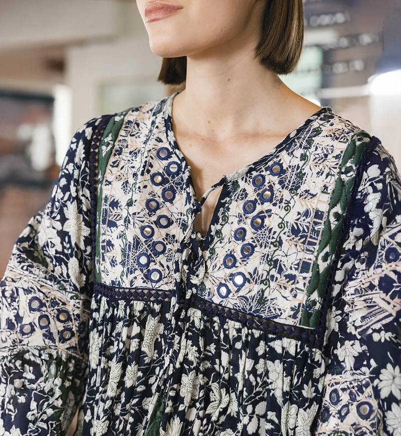 blouse manche longue boheme ZOE - Miss June