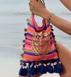Bolsa Seychelles Fuschia - boho - Miss June Paris - 3